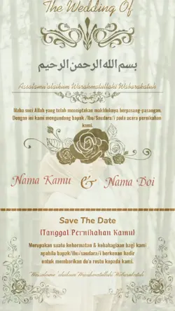 Undangan Pernikahan