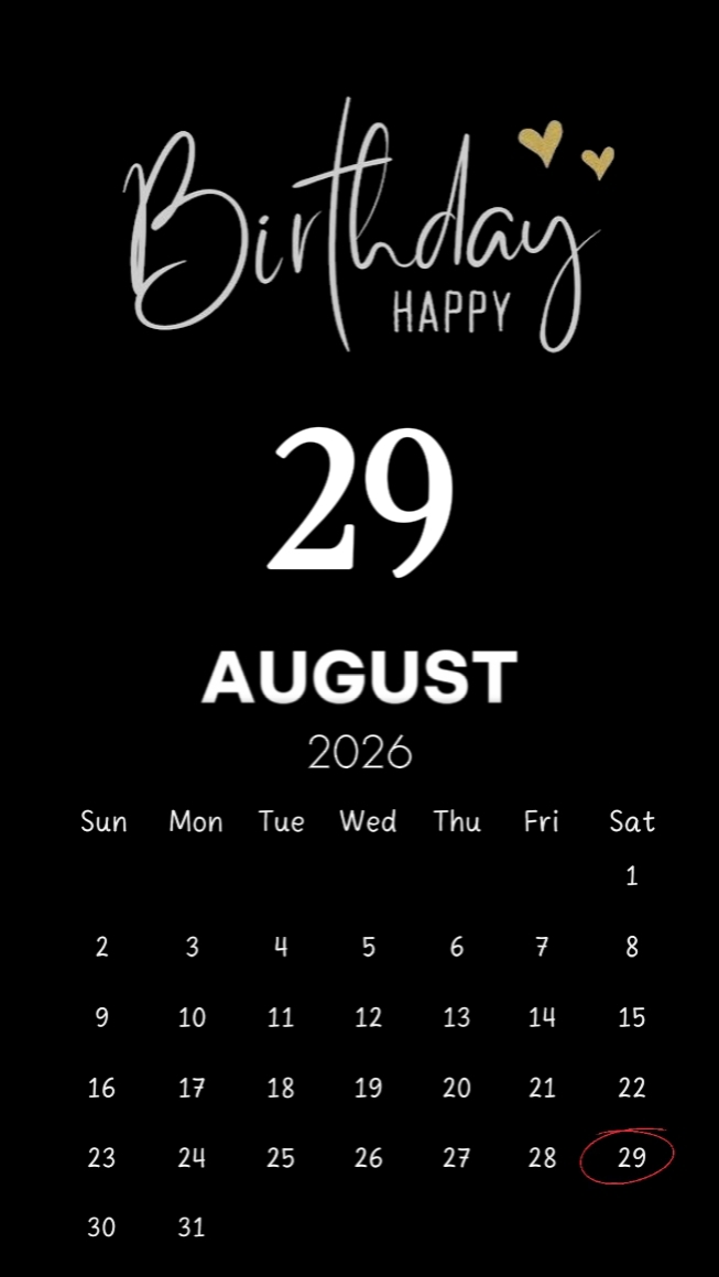 CUMPLEAÑOS HIJO 29 DE AGOSTO 