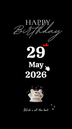 HBD MY SON 29 MAY