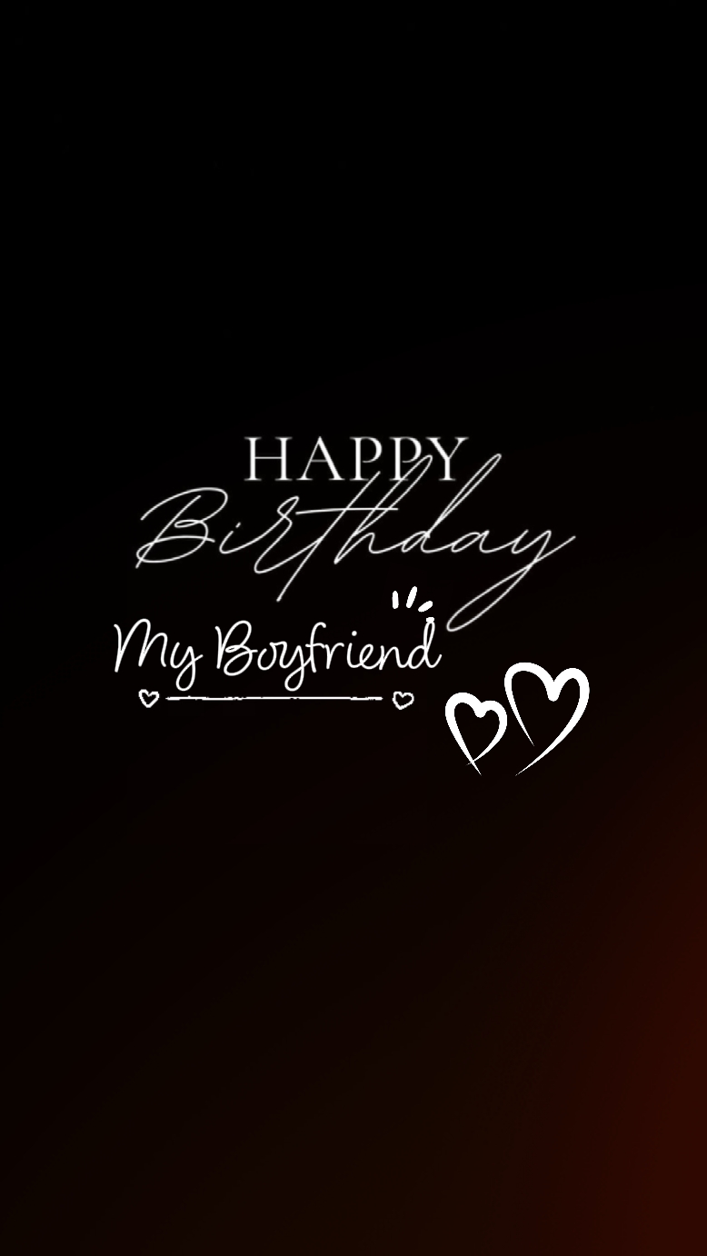 Birthday MyBoyfriend