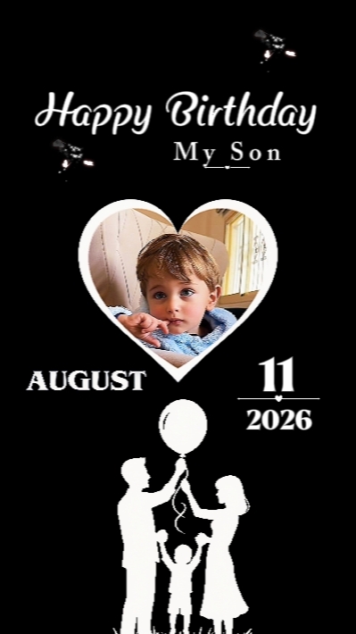 BIRTHDAY SON 11 AUG