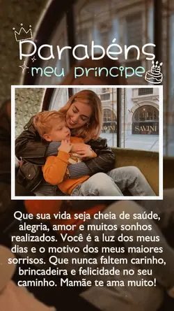 Parabéns príncipe