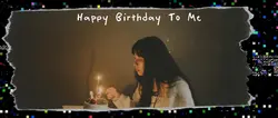 HAPPY BIRTHDAY TO ME