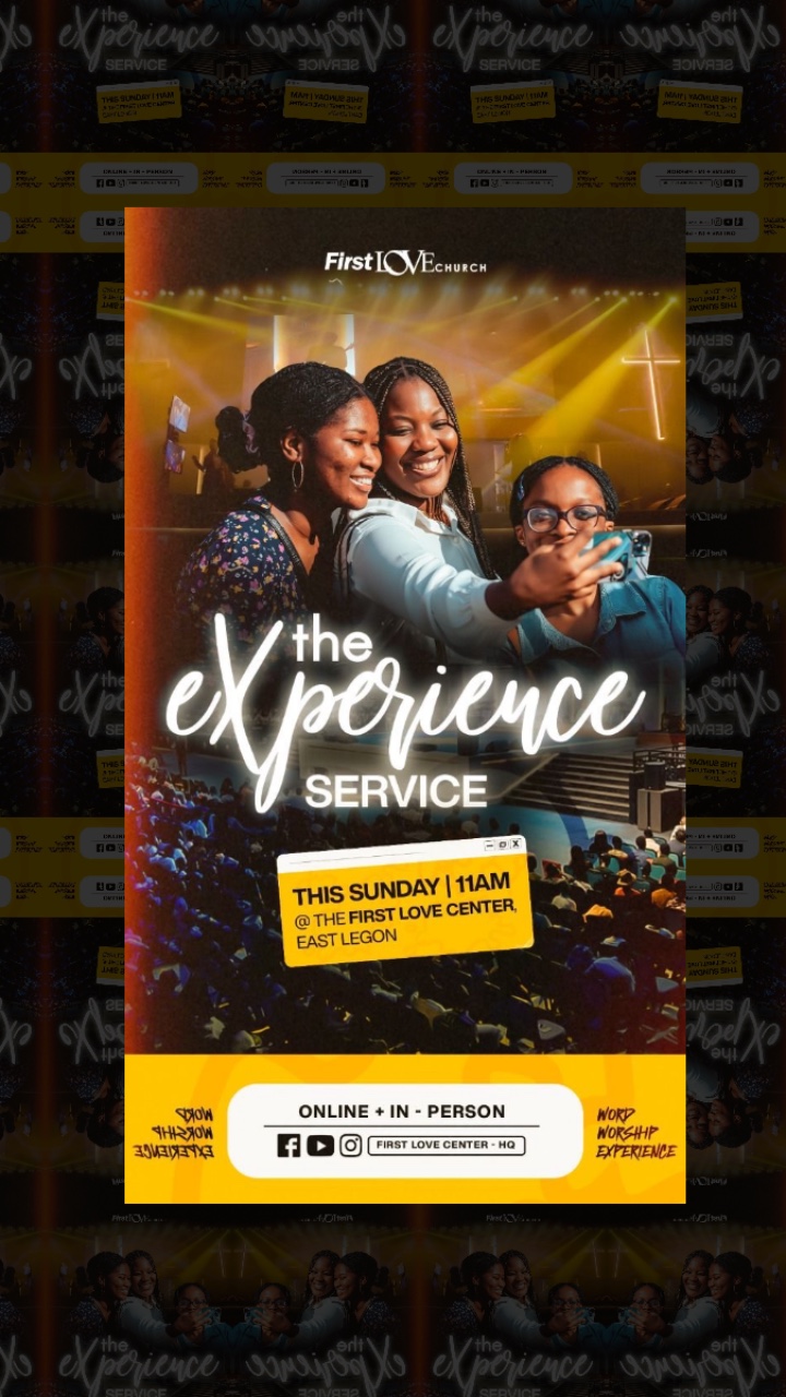 Sunday Church Flyer