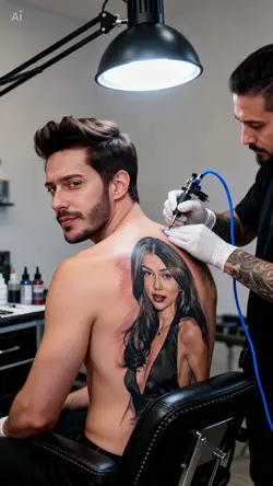 Girl tattoo