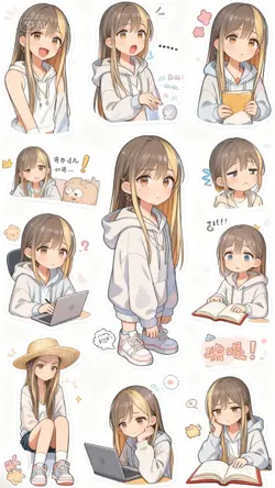 Sticker cute