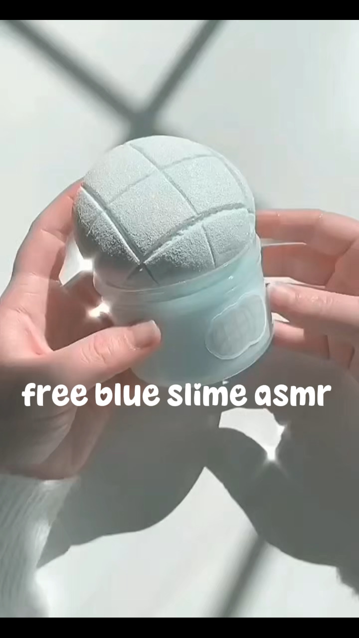 mavi balçık asmr 