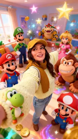 me and mario bros