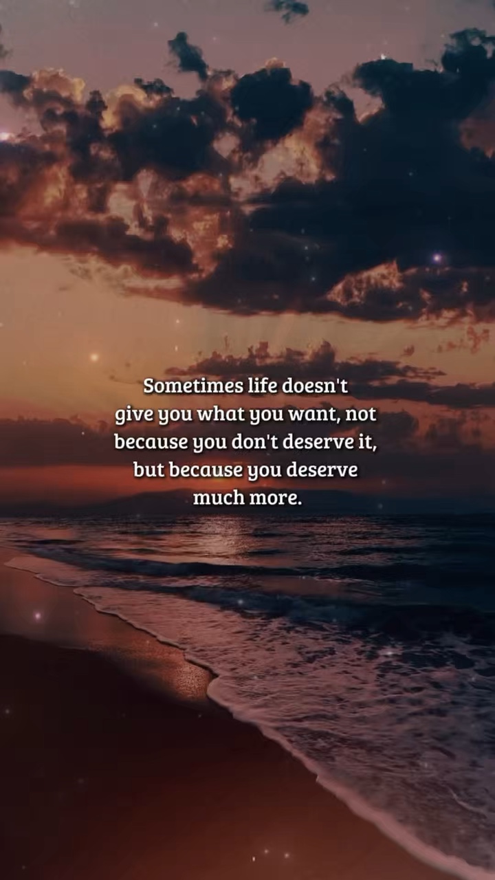 Sometimes life doesn