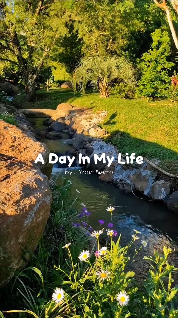 a day in my life ᥫ᭡.