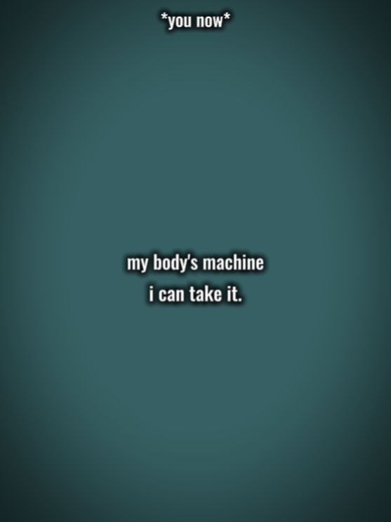 my body...