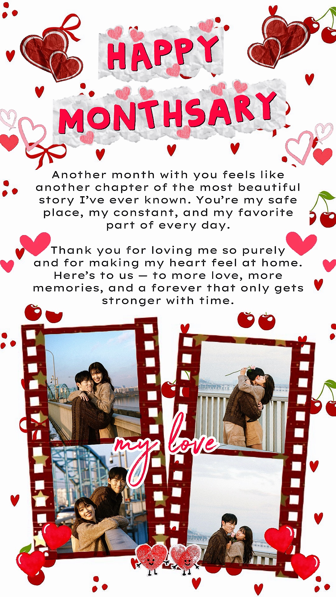 Happy Monthsary Love