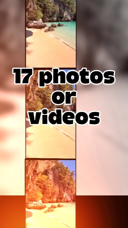 17 photos or videos 