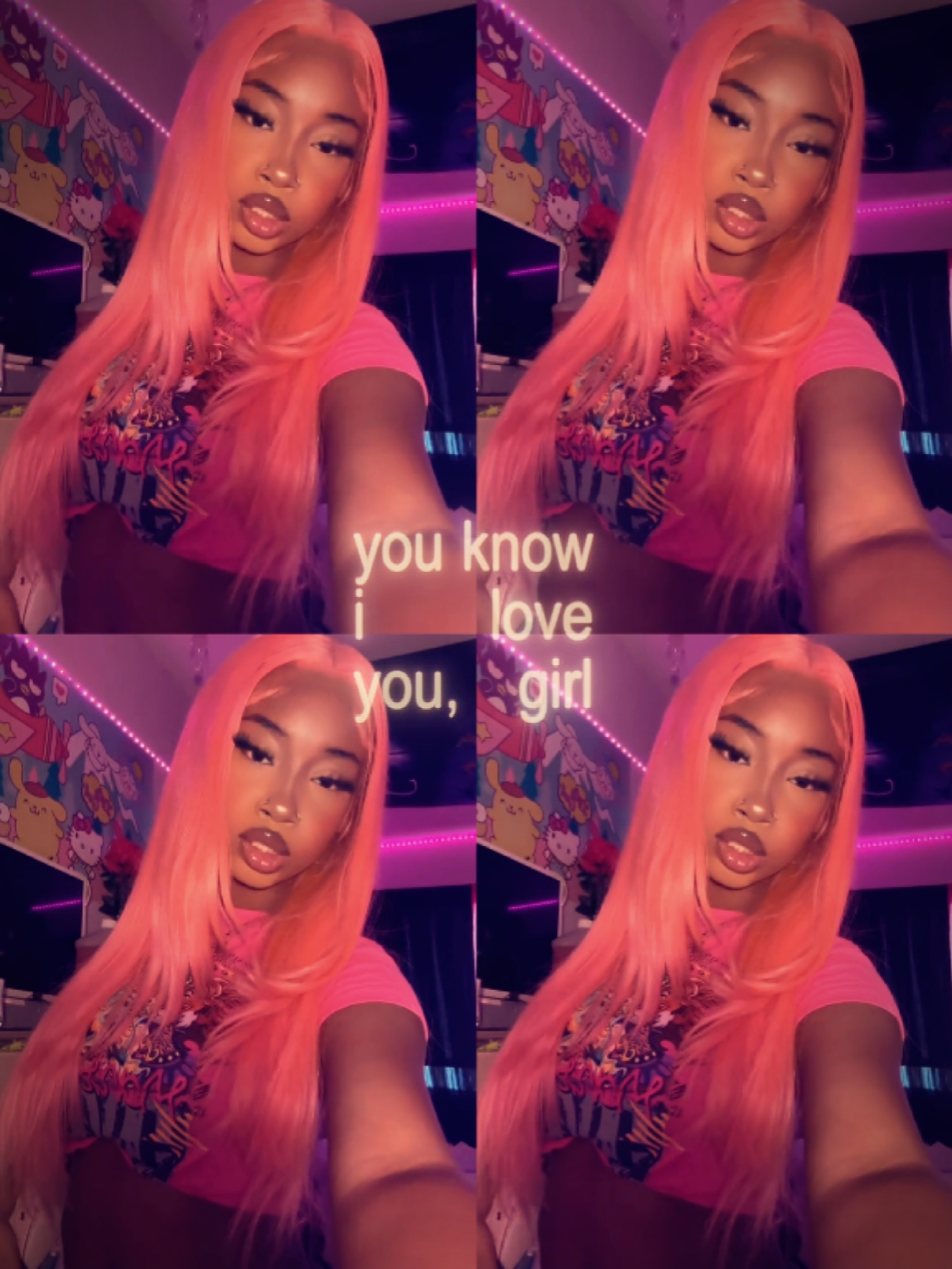je t'aime fille