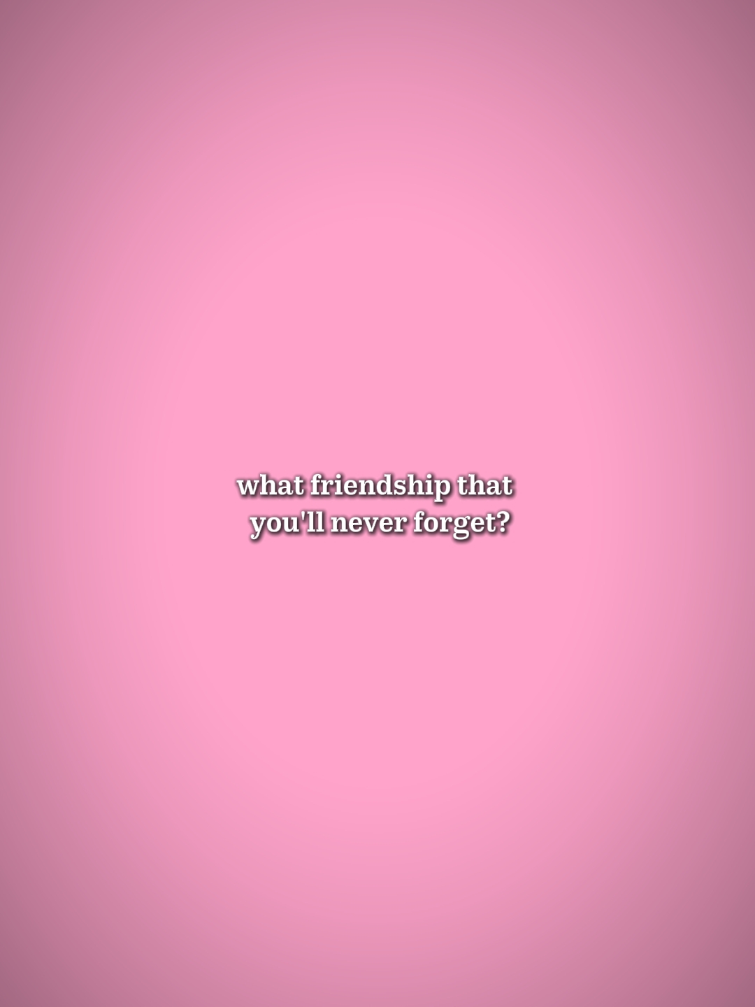 friendship 