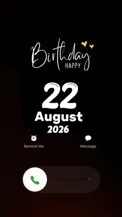 Hbd 22 August 2026