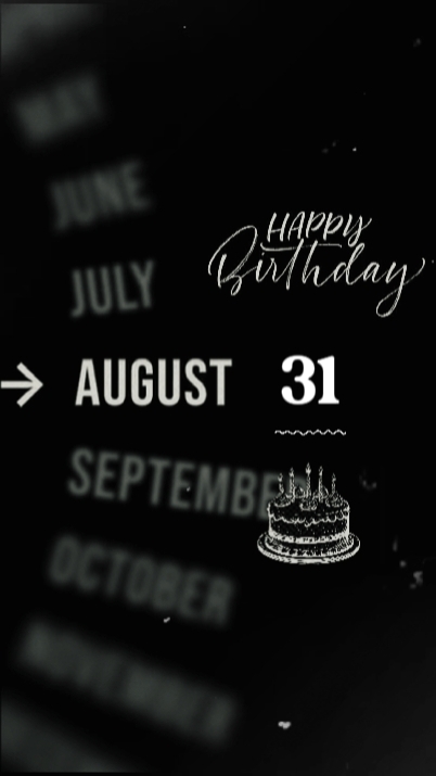 ANIVERSÁRIO DE 31 DE AGOSTO 