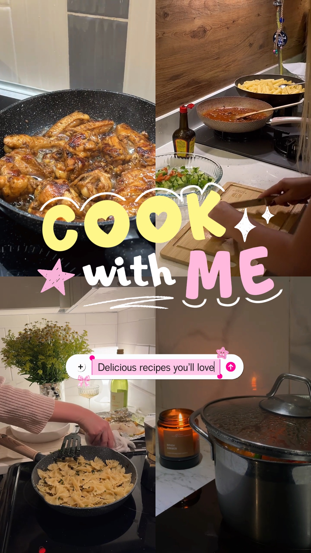 Cook with me intro