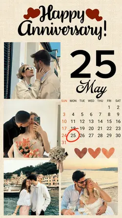 Anniversary 25 May
