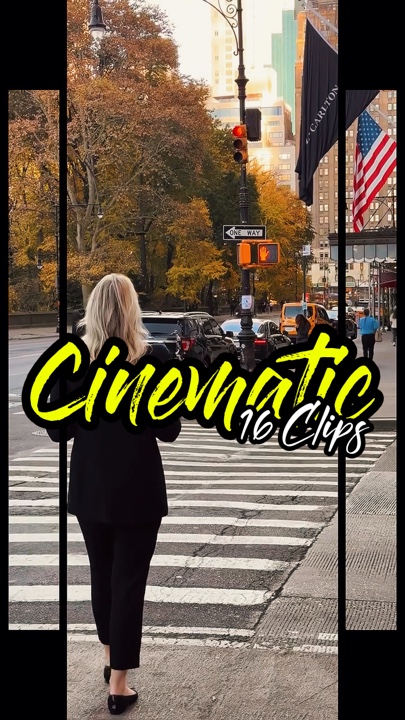 16 CLIPS CINEMATIC 
