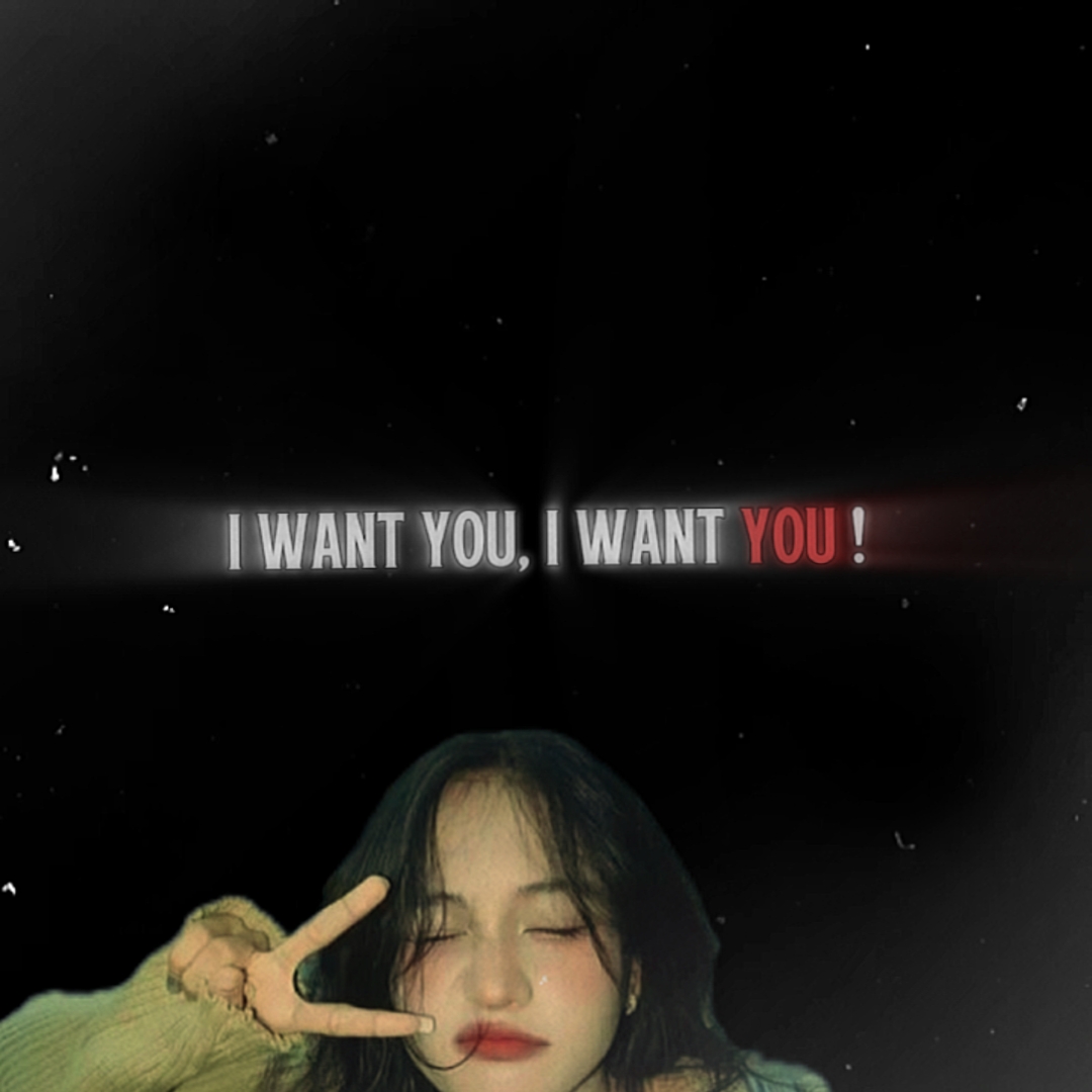 I WANT YOU CRYING 