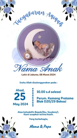 Tasyakuran Aqiqah