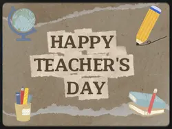 happy teacher's day
