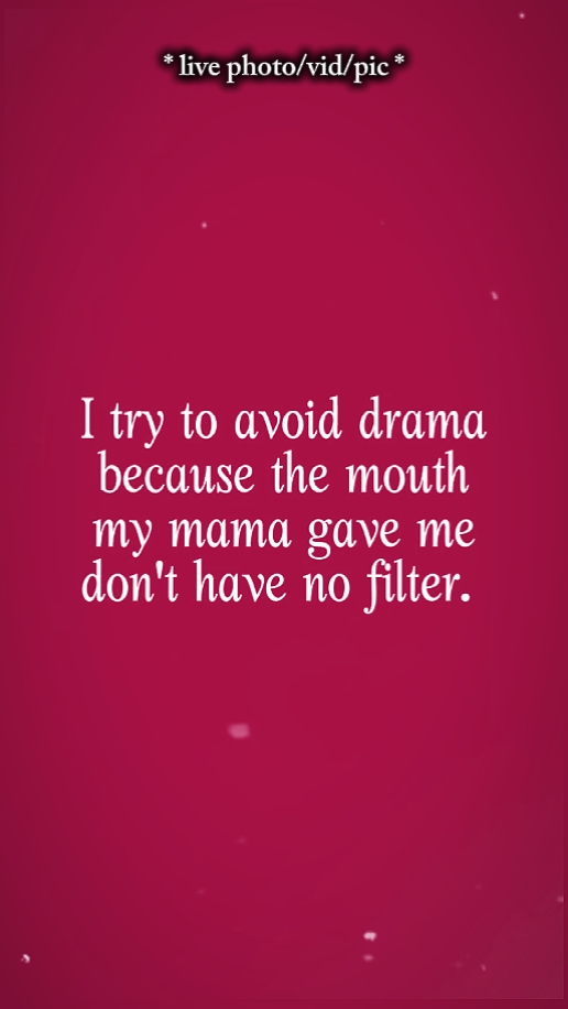 Itrytoavoiddramabe