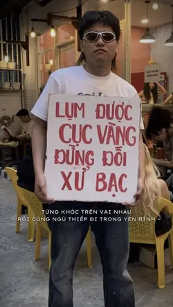 lụm được cục vàng
