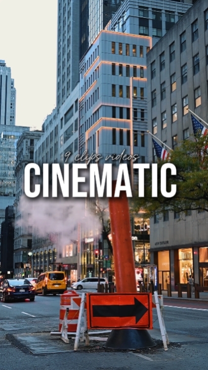 9 Videos Cinematic 