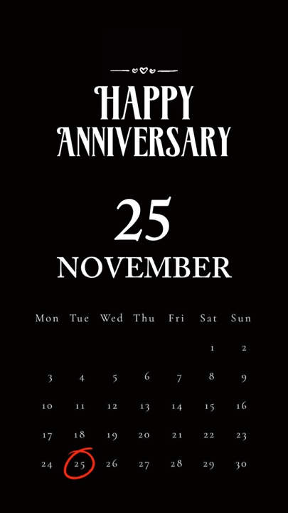 11월 25일 기념일 