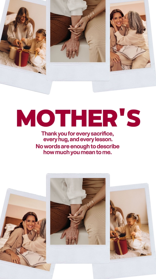 Collage der Mutter