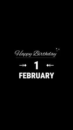 HBD 1 FEBRUARY 2026