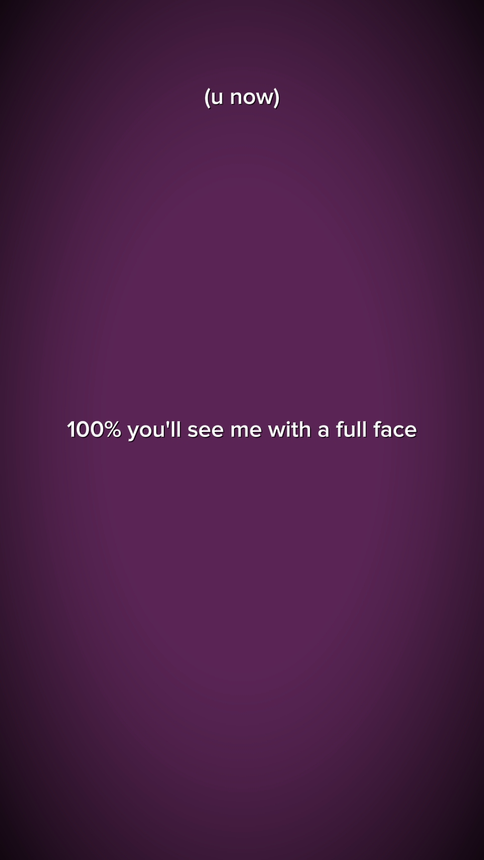 100 % plein visage
