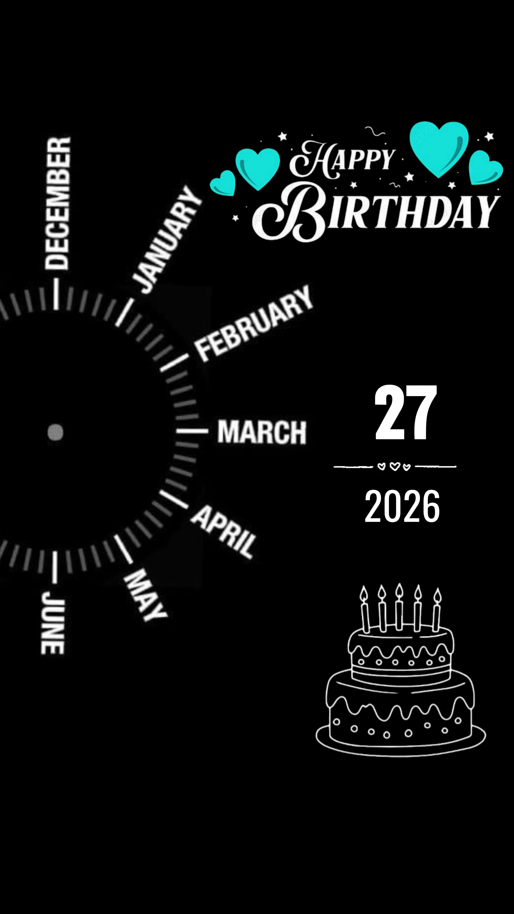 selamat ulang tahun 27 Maret