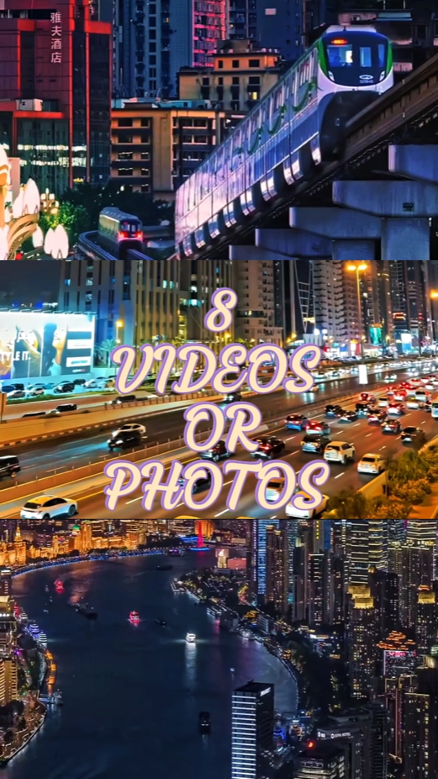 8 VÍDEOS OU FOTOS 