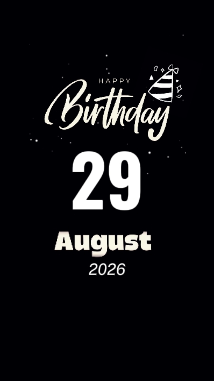 HBD MY SON 29 AUGUST