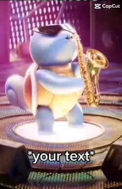 saxophonist turtle
