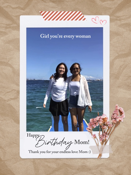 Happy birthday mom!