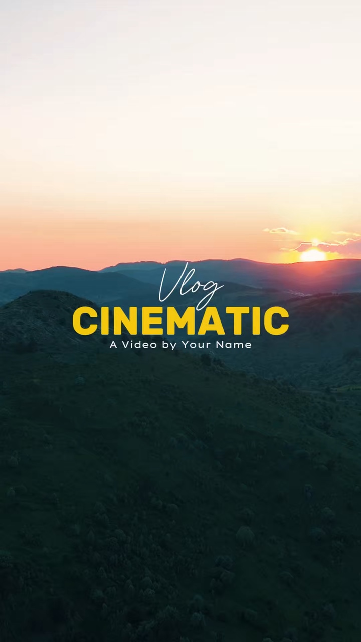 VLOG CINÉMATIQUE