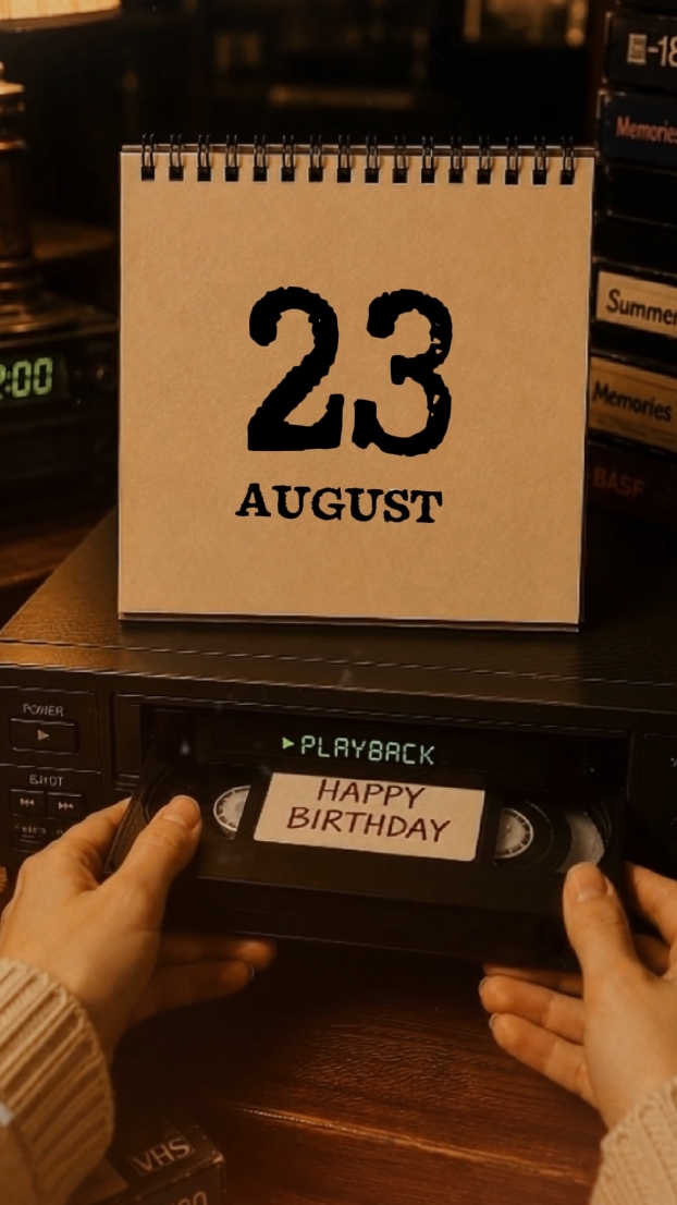 BIRTHDAY 23 AUGUST