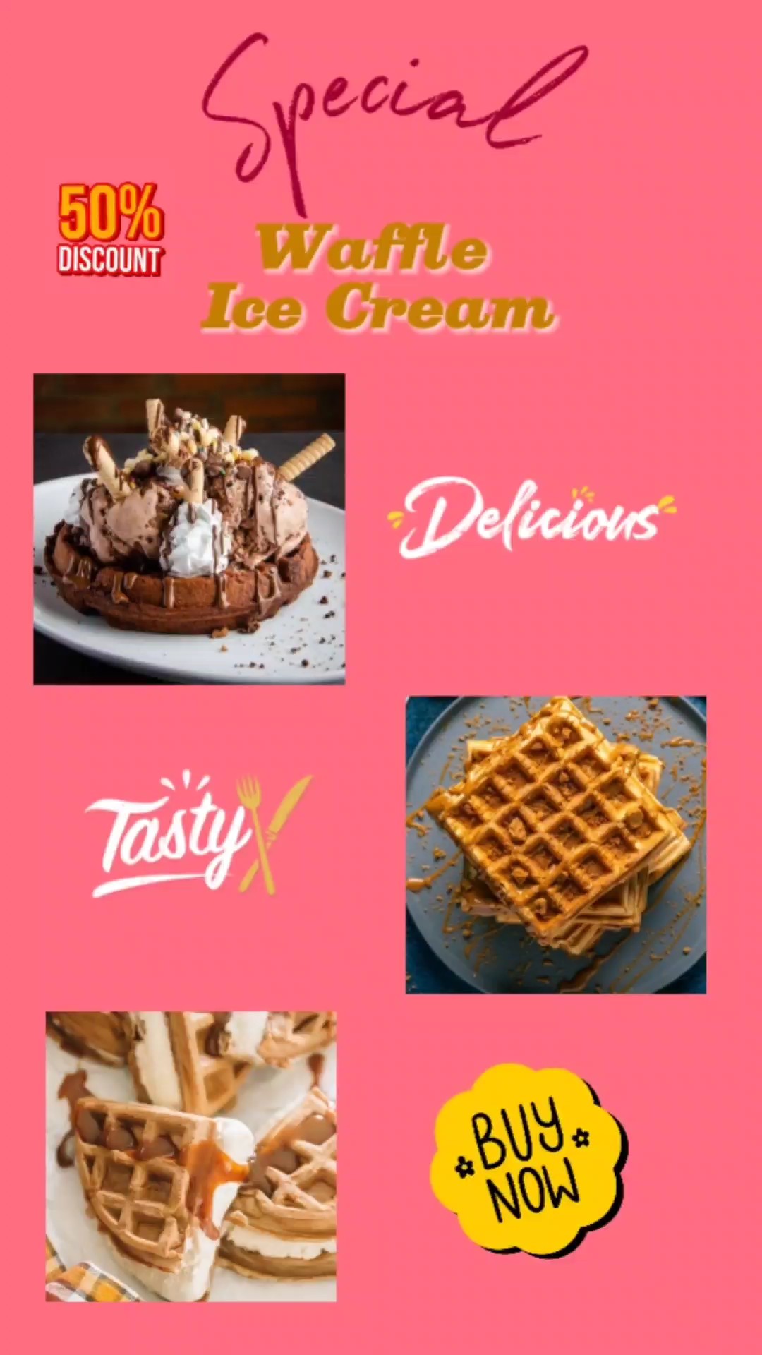 Waffle Dondurma