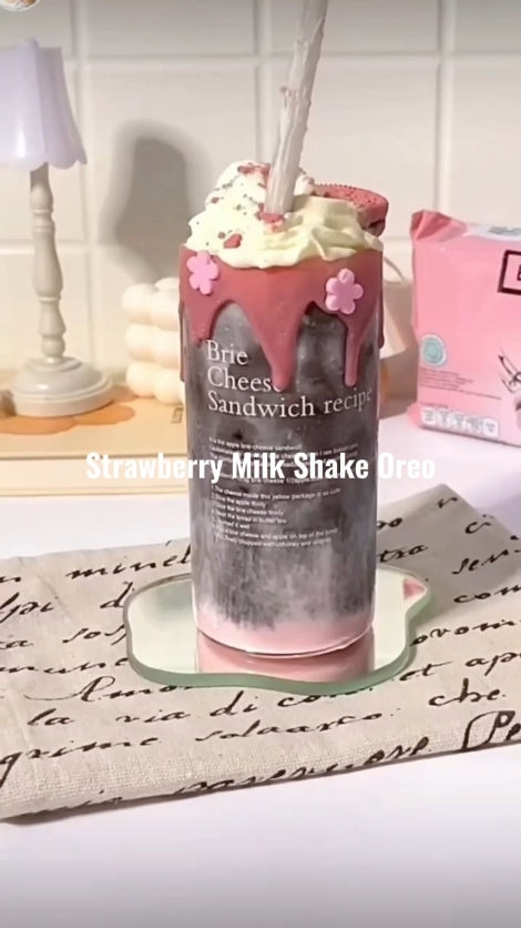 strawberry milkshake