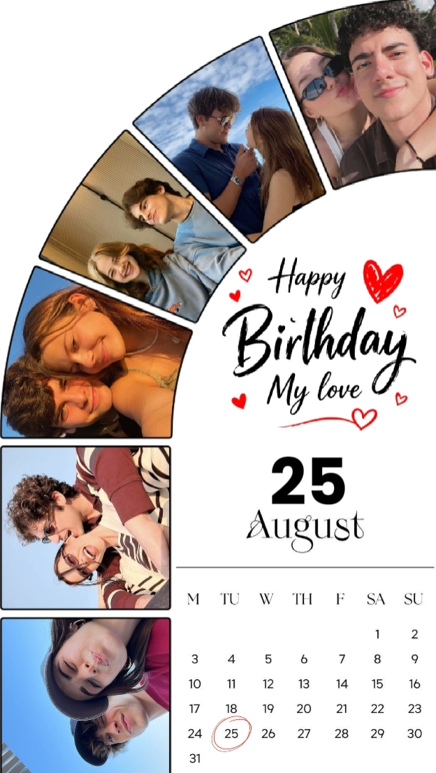 BDAY MY LOVE 25 AUG