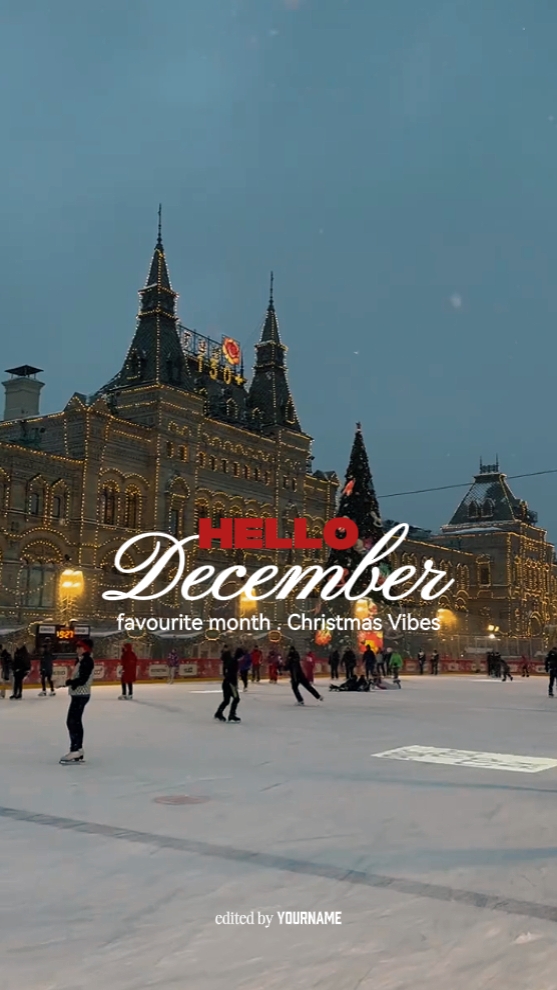 Bonjour décembre