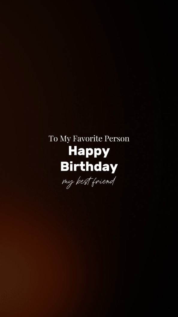 Happy Birthday bbf