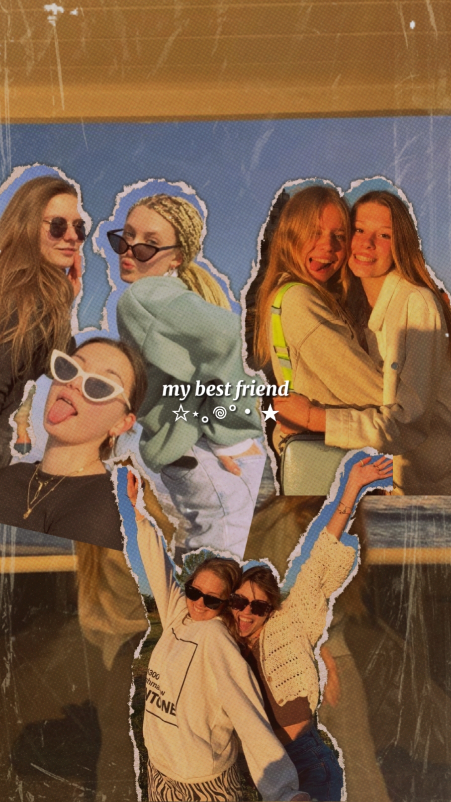 best Friend cut out