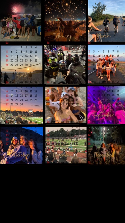 Kalender Zusammenfassung 2024