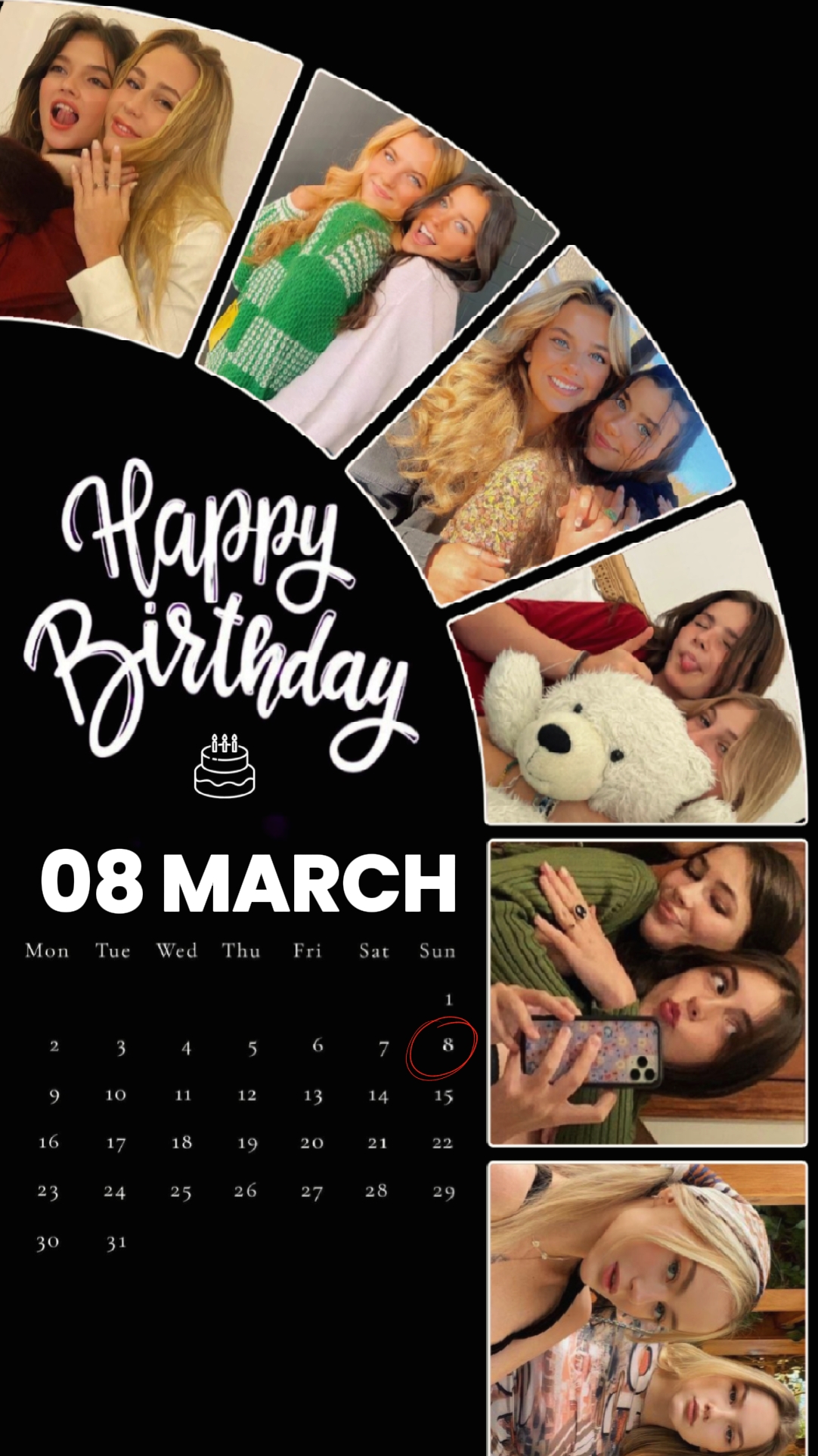 Doğum Günü 08 Mart 