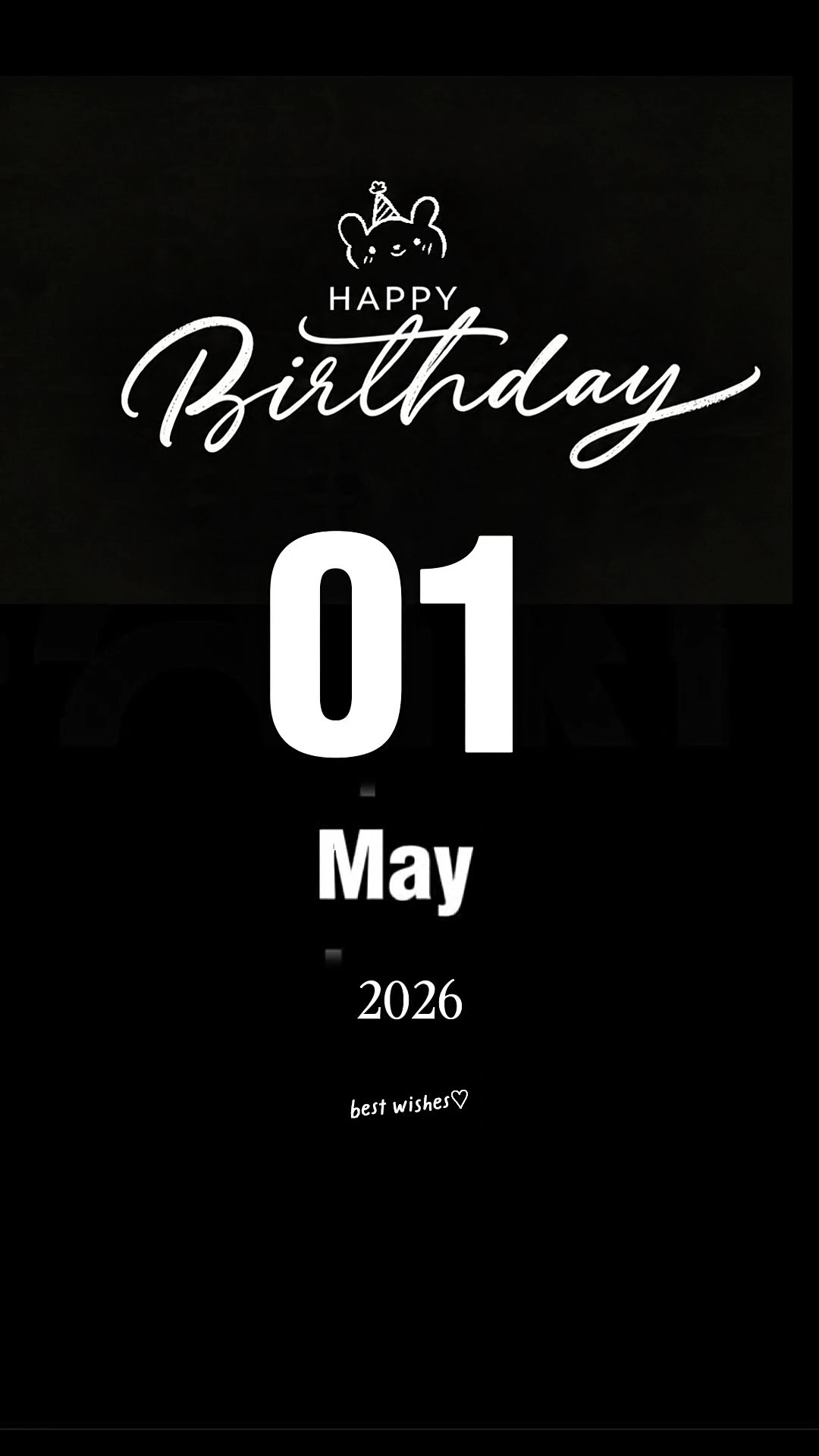 Birthday 01 May 2026